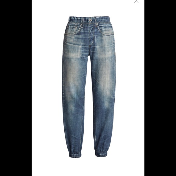 NWOT*RAG*BONE MIRAMAR TROMPE L’OEL* JEAN JOGGER*LUCAS*BRAND NEW*XS*MSRP$250 - Picture 3 of 8